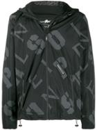 Plein Sport Logo Lightweight Jacket - Black