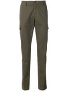 Eleventy Straight-cut Trousers - Green