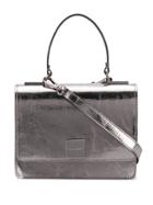 Casadei Logo-plaque Tote Bag - Metallic