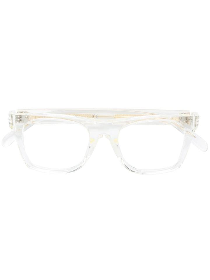 Celine Eyewear Square Glasses - White