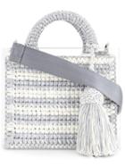 7ii Prisoner St. Barts Purse, Women's, Grey, Acrylic