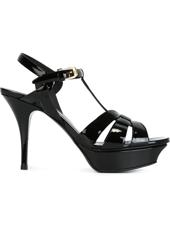 Saint Laurent 'tribute' Sandals - Black