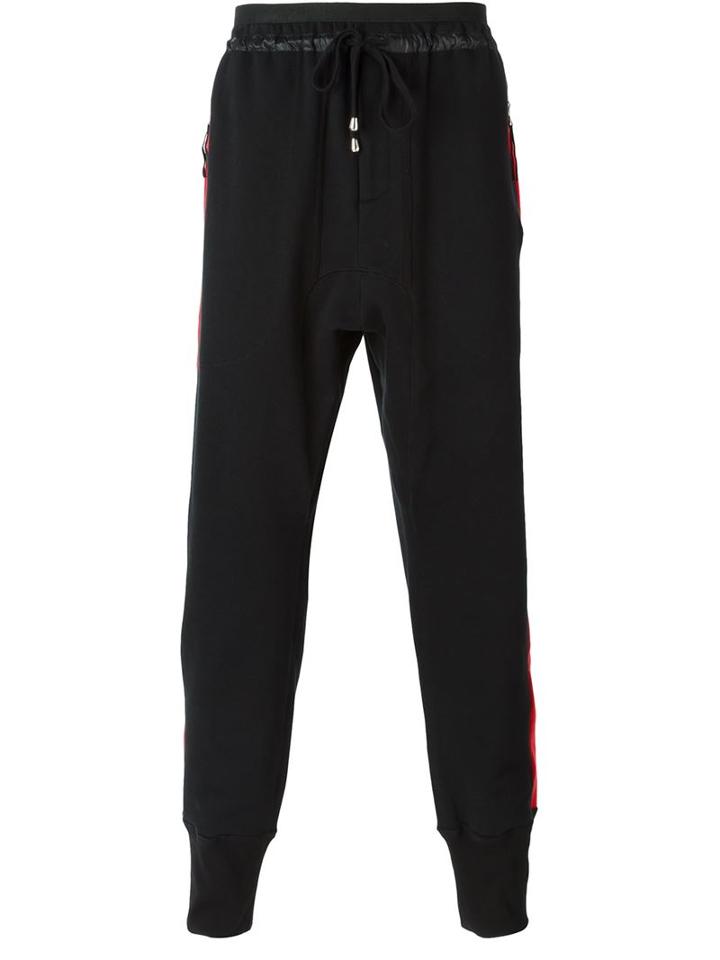 Unconditional 'band Plush' Trousers, Men's, Size: Xs, Black, Cotton