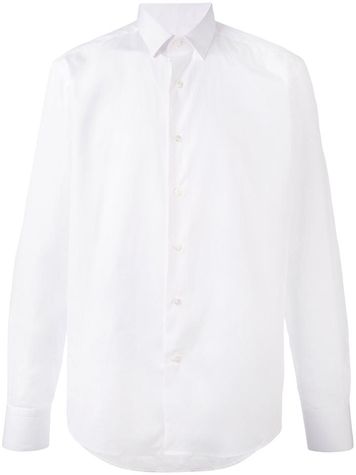 Lanvin - Buttoned Shirt - Men - Cotton - 41, White, Cotton