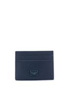 Dolce & Gabbana Logo Patch Cardholder - Blue