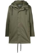 Sempach Hooded Raincoat - Green