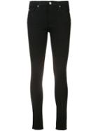 Ag Jeans - Farrah High Rise Jeans - Women - Cotton/polyester/polyurethane - 24, Black, Cotton/polyester/polyurethane