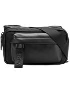 Moncler Logo Pull Belt Bag - Black
