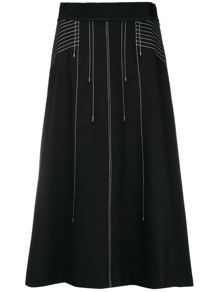 Sport Max Code A-line Skirt - Black