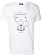 Karl Lagerfeld Crew Neck T-shirt - White