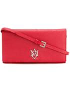 Alexander Mcqueen Amq Pouch With Strap - Red
