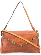 Campomaggi Embellished Crossbody Bag, Women's, Brown, Leather