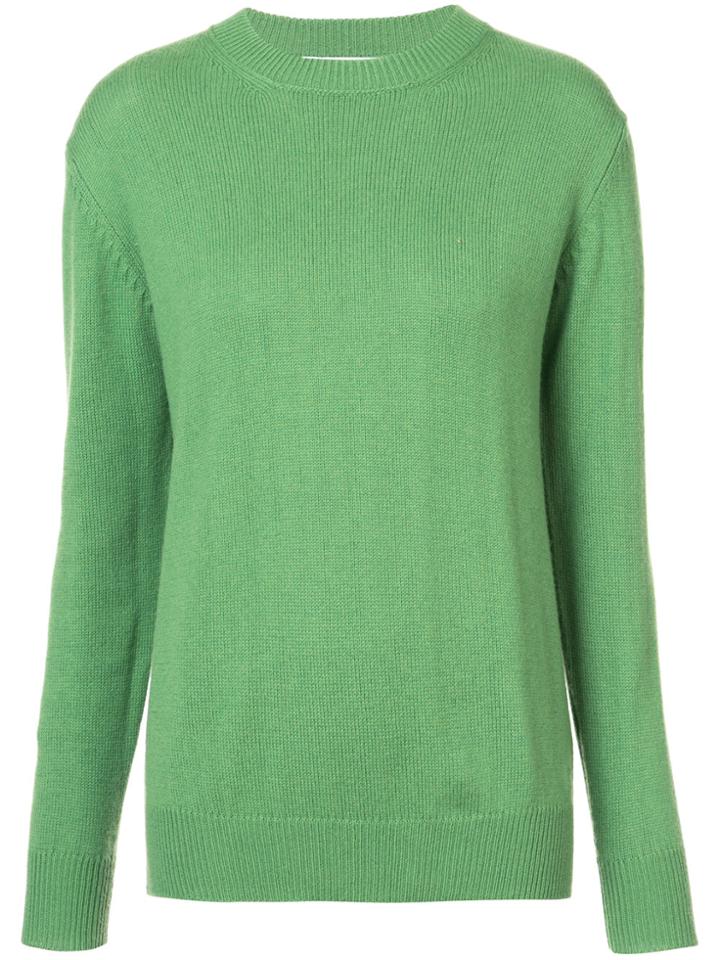 Alexandra Golovanoff Round Neck Sweater - Green