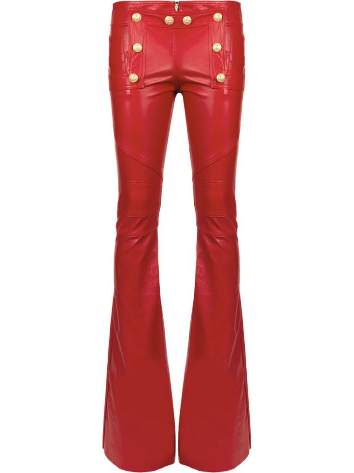 Andrea Bogosian Buttoned Flared Trousers