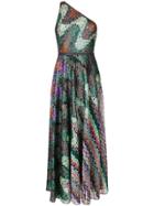 Missoni One Shoulder Long Dress - Multicolour