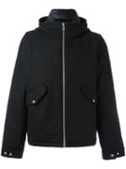 Ps By Paul Smith Hooded Padded Jacket, Men's, Size: Small, Black, Nylon/wool/feather Down