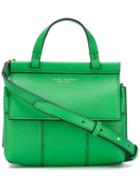 Tory Burch - T Mini Tote - Women - Leather - One Size, Women's, Green, Leather
