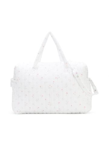 Tartine Et Chocolat Floral Printed Dummy Bag - White