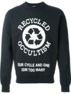 Yang Li Occultism Sweatshirt, Men's, Size: L, Black, Cotton