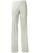 Rick Owens Bias Palazzo Pants, Women's, Size: 42, Grey, Acetate/viscose/polyamide/cotton