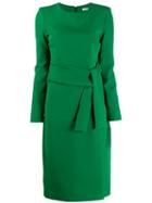 P.a.r.o.s.h. Long-sleeved Midi Dress - Green