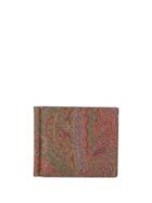 Etro Paisley Print Bifold Wallet - Brown