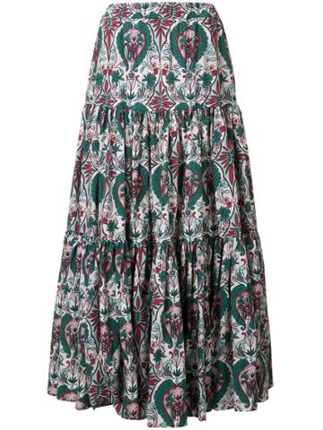 Ladoublej Editions Rosa Big Skirt - Green