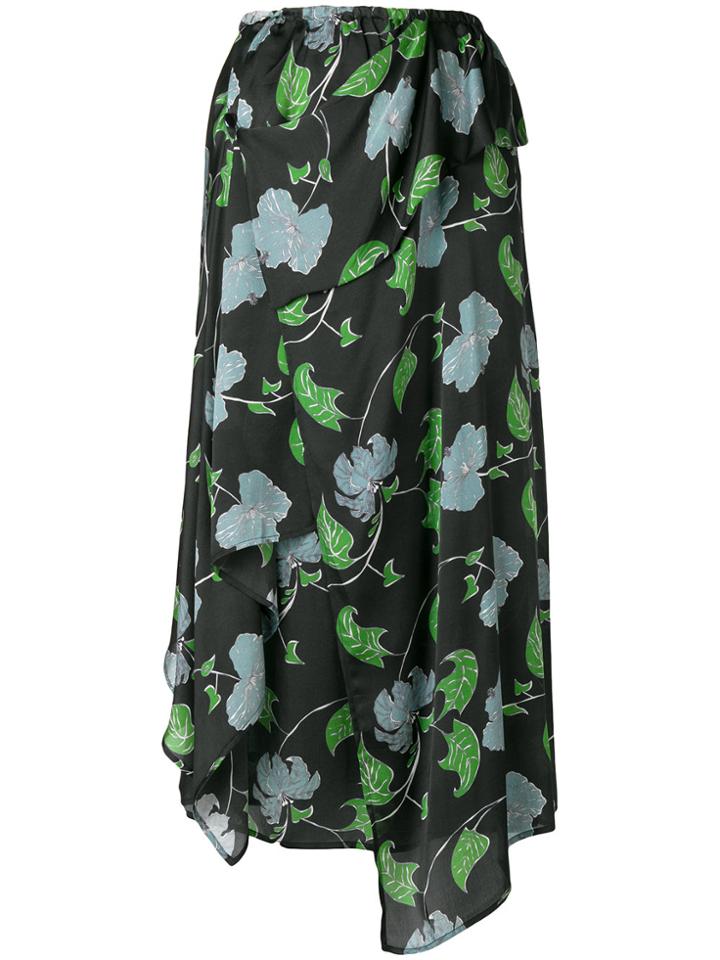 Christian Wijnants Asymmetric Skirt - Black