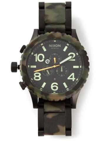 Nixon 'the 48-20 Chrono P' Watch, Men's, Green