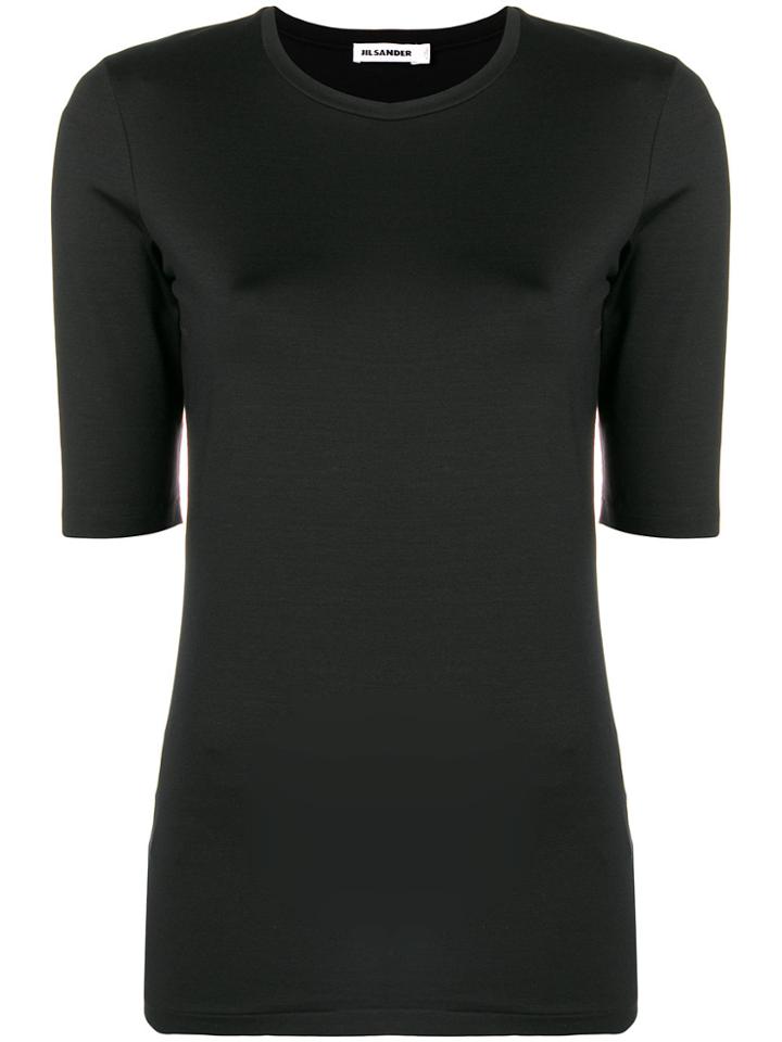 Jil Sander Fitted Silhouette T-shirt - Black