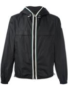 Moncler Anton Hooded Jacket, Men's, Size: 4, Black, Polyamide/nylon