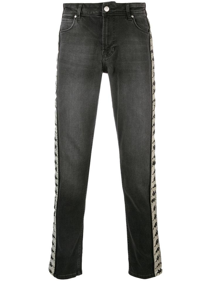 Kappa Kappa 304jxs0 902 Black Beige Natural (vegetable)->cotton