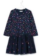 Stella Mccartney Kids 'india' Star Print Dress, Girl's, Size: 14 Yrs, Blue
