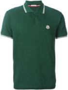 Moncler Classic Polo Shirt, Men's, Size: S, Green, Cotton