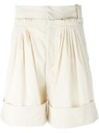 J.w. Anderson Pleated Knee Shorts