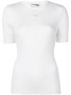 Courrèges Knitted Top - White