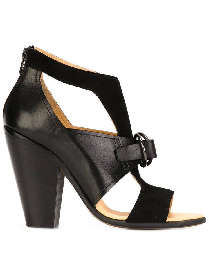Mm6 Maison Margiela Front Detail Buckle Sandals