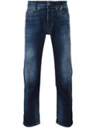 Diesel Gradient Detail Slim-fit Jeans, Men's, Size: 31/30, Blue, Cotton/polyester/spandex/elastane