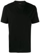 Z Zegna Short Sleeved T-shirt - Black