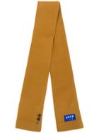 Ader Error Faux Buttoned Scarf - Brown