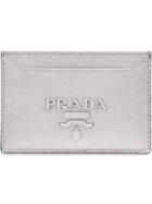 Prada Credit Card Holder - Metallic