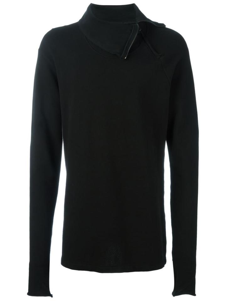 Lost & Found Ria Dunn High Collar Sweater, Men's, Size: Medium, Black, Cotton/spandex/elastane