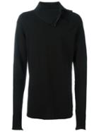 Lost & Found Ria Dunn High Collar Sweater, Men's, Size: Medium, Black, Cotton/spandex/elastane