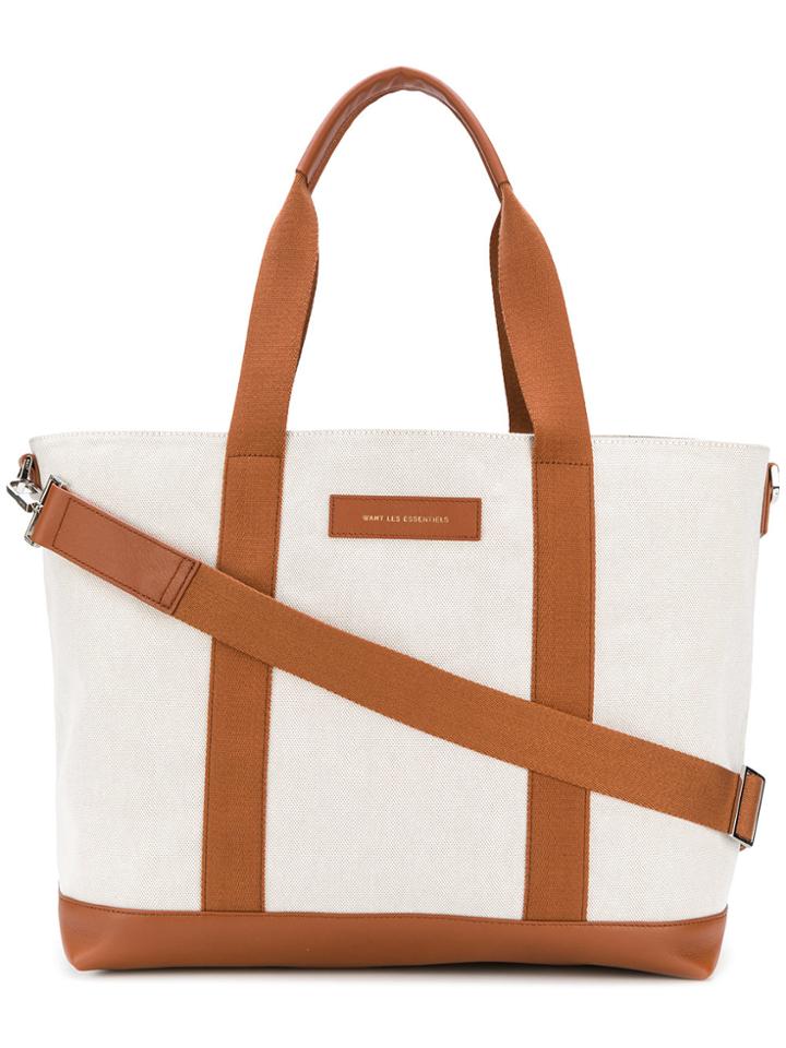 Want Les Essentiels De La Vie Open Tote - Nude & Neutrals