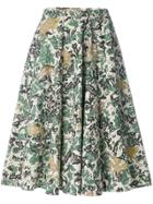 Burberry Beasts Print Skirt - Multicolour