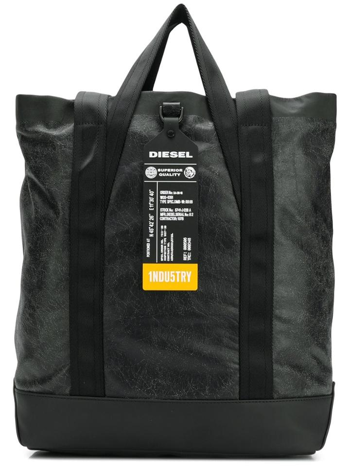 Diesel Volpago Tote Bag - Black