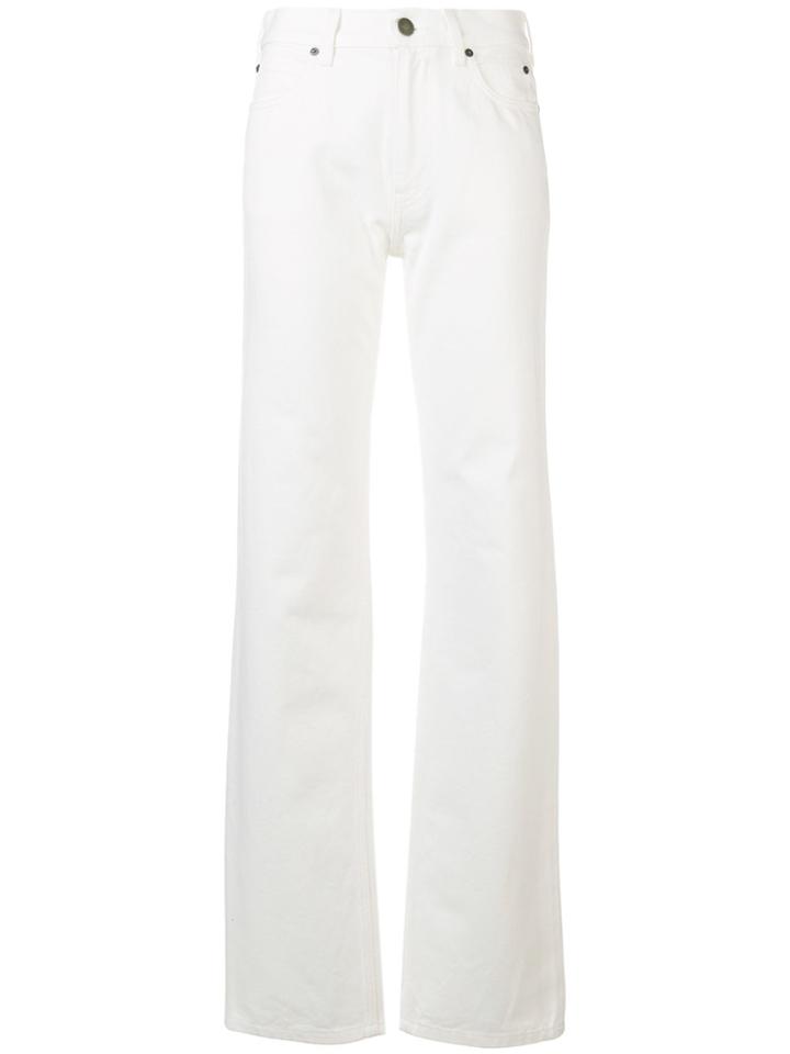 Calvin Klein 205w39nyc Rear Print Jeans - White