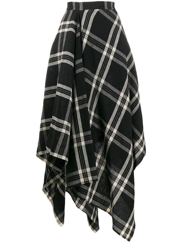 Vivienne Westwood Check Skirt - Black