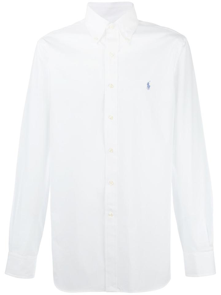 Polo Ralph Lauren Button-down Shirt, Men's, Size: 16, White, Cotton