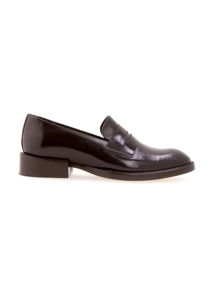 Sarah Chofakian Classic Loafers - Brown
